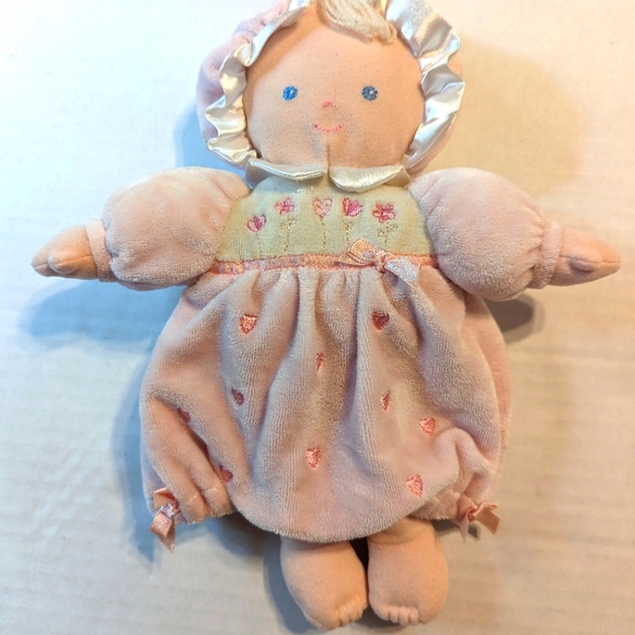 🔵 2/$10 Carter's Prestige Toy Corp Soft Plush Baby With Rattle Inside Of - Picture 3 of 12